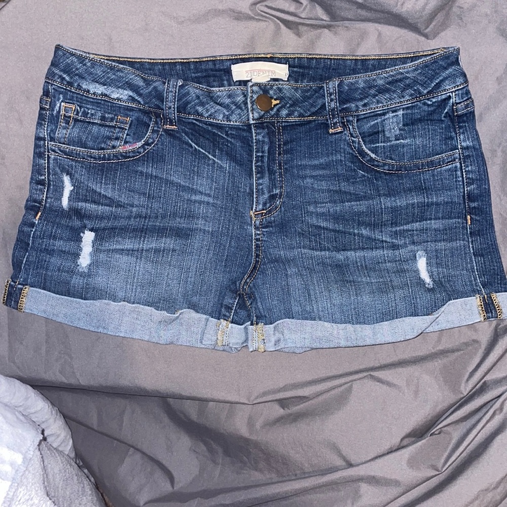 Blue Jean Shorts